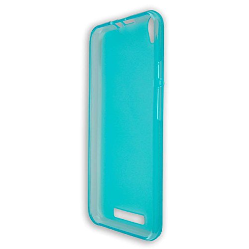 caseroxx Schutzhülle für Archos Core 55 4G in hellblau – Flexibles TPU-Hülle aus stoßfestem Gummi, passexakte Handy-Tasche mit Kantenschutz und rutschfestem Grip