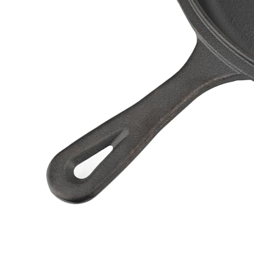 VELATEMOR 10-Zoll-Gusseisenpfanne, 2-teilige Pfanne, Gleichmäßige Erwärmung, Vielseitiges, Effizientes Kochen, Gusseisenpfanne mit Praktischem Griff für die Heimküche 6 VELATEMOR 10-Zoll-Gusseisenpfanne, 2-teilige Pfanne, Gleichmäßige Erwärmung, Vielseitiges, Effizientes Kochen, Gusseisenpfanne mit Praktischem Griff für die Heimküche