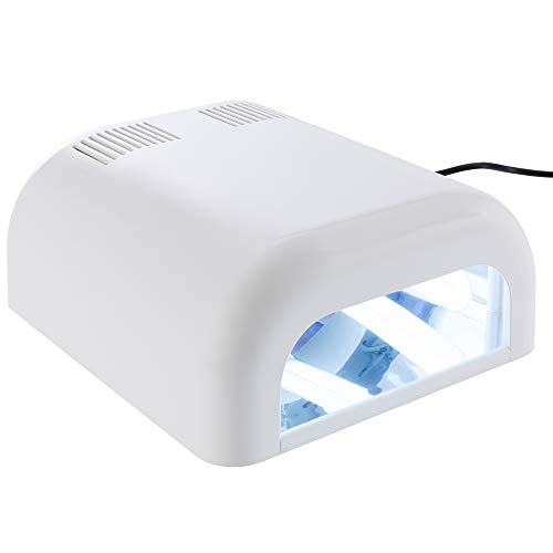 2 x UV Lichthärtungsgeräte UV Lampe inklusive 16 Röhren + 20 Feilen + 4 Buffer – Bild 3