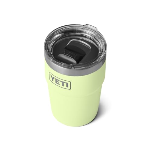Image of YETI Rambler 16 oz Stackable Tumbler, Vacuum Insulated, Stainless Steel with MagSlider Lid | Stackable