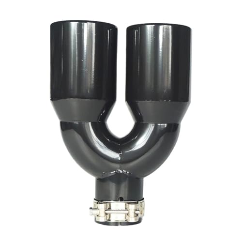Enjoliveur d'échappement 63mm-89mm en acier inoxydable pour voiture
