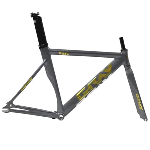 GRAY F16 Aluminum Fixie Frameset