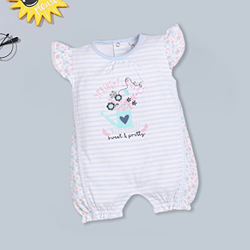 Image of BABY GO 100% Cotton Romper /Summer clothes /Creeper /new born /infant wear /for baby Girls