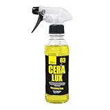 ResinBike Care Cera Lux Cera Polish Moto e Scooter 250 ml. Lucidante Carene, Plastiche e Superfici Verniciate. Effetto Brillante e Idrorepellente, Protezione Anti Sporco Senza Solventi
