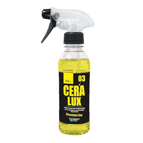 Resin Bike Care - Cera Lux - Cera Polish 250 ml, Lustreur pour Moto, Scooter et Voiture, Plastiques, Carénages et Surfaces Peintes, Effet Brillant et...
