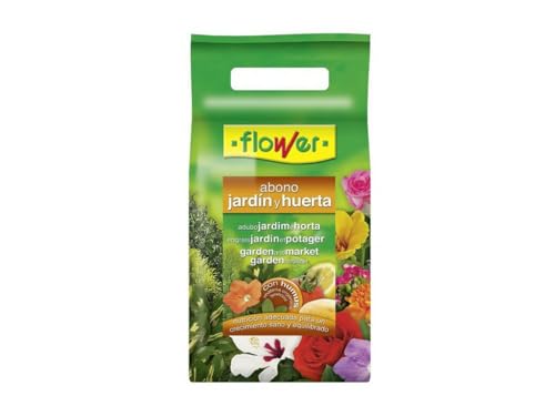 FLOWER ABONO JARDÍN-HUERTA 2KG | Nutrición Potente para tu Jardín y Huerta
