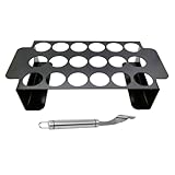 Abaodam 1 Satz Grillrack für BBQ Hähnchenkeulen mit Chili Entkerner Perfektes Grillzubehör für Leckere Gefüllte und Grillgerichte Hitzebeständig Langlebig und Leicht zu Reinigen