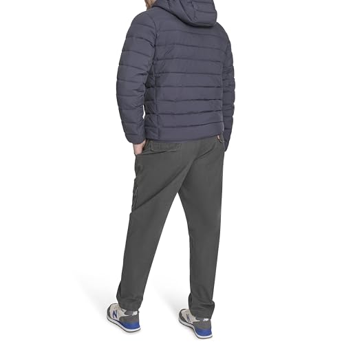 Image of Water Resistant Performance Stretch Hooded Puffer Jacket