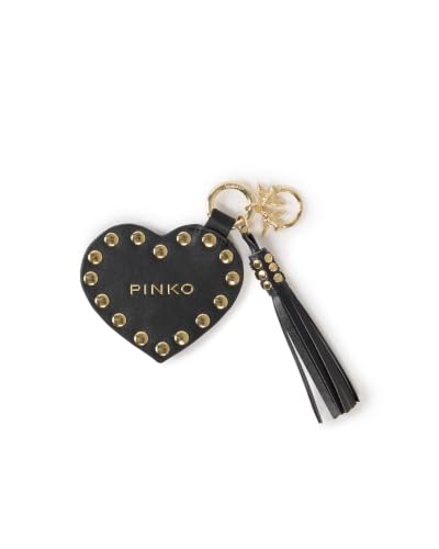 Porte-clés en forme de cœur Pinko 107412A31U avec rivets pour femme