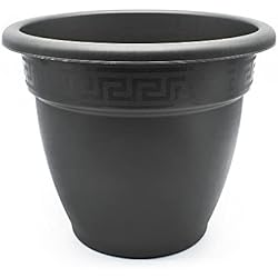 Maceteros Grandes Para Palmeras CABLEPELADO - Maceta 60 cm - macetero - Tiesto - florero - pote - Fabricado en PP5 Apto balcón, jardín, Patio, Interior - Color Negro