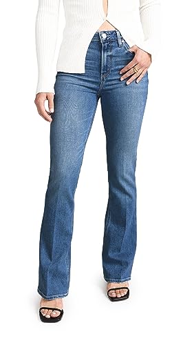 PAIGE Women's High Rise Laurel Canyon Petite Jeans
