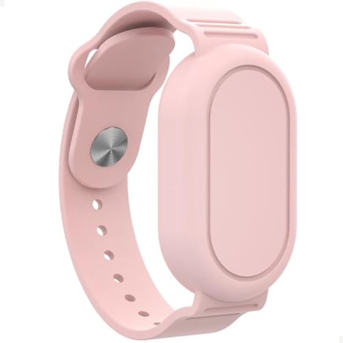 Genérico Pulseira para SmartTag 2 Localizador Silicone Á Prova D’Água Capa Infantil Idosos (Rosa) 24