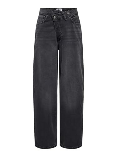 Onlgiorgia MW Asym Baggy Strai DNM Tai - Jean femme smart casual