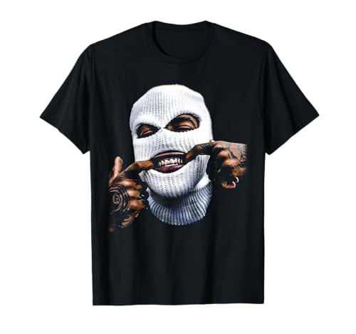 Funny Gangster Gangsta Hip HOP Hiphop Gold Teeth Hustle T-Shirt