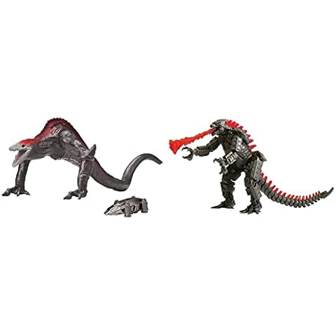 MNG01810 Monsterverse Godzilla vs Kong 6" Hollow Earth Monsters Skull Crawler & Godzilla vs Kong 6" Battle Mechagodzilla w/ Proton Scream,Multicolor,MNG11000 Cover