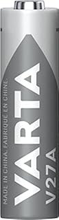 Varta 4227112402 Pila Alcalina V27 A, 12 V, colore: argento V27A MN27 / LR27 / A27, 12 V, Confezione 2 pezzi