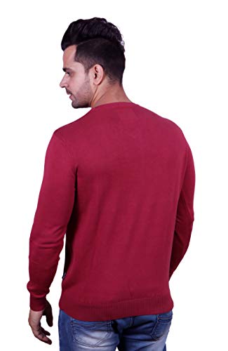 Image of GODFREY V Neck Full Sleeve Sweater for Man Winter Pullover