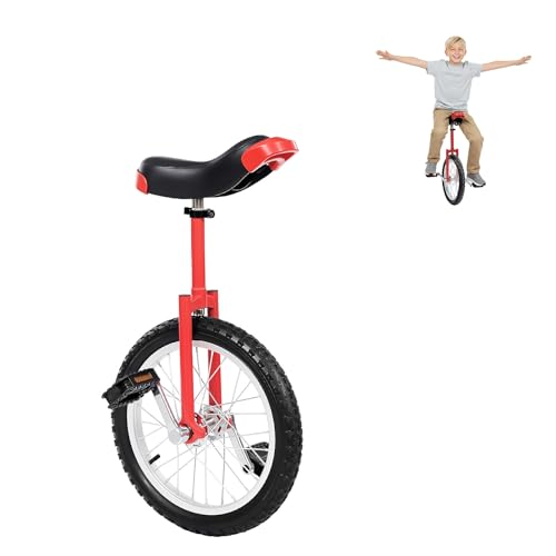 HUOMMGS Einrad 16 Zoll Gleichgewichtstrainingeinrad...