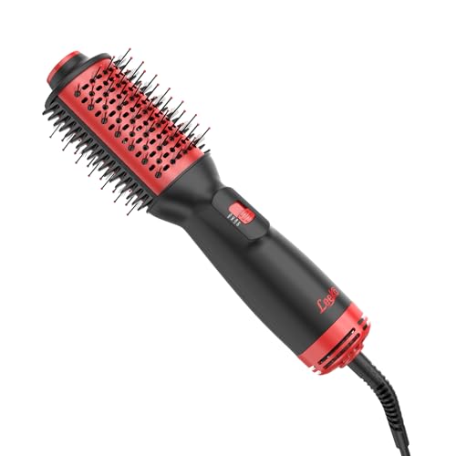 Leeko Warmluftbürste Rundbürstenföhn, 3 In 1 Heißluftbürste...