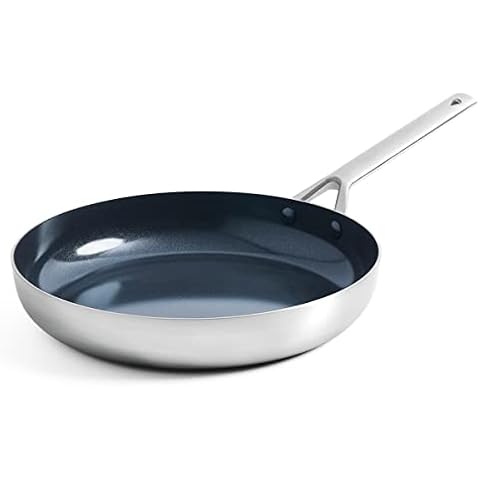 Blue Diamond Tri-Ply Stainless Steel Ceramic Nonstick Skillet Cover