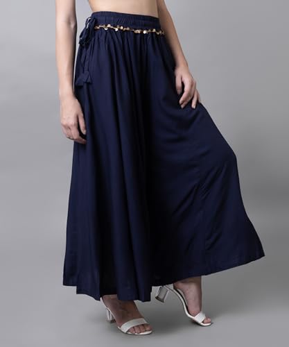 Image of Rayon Comfort Fit Palazzo