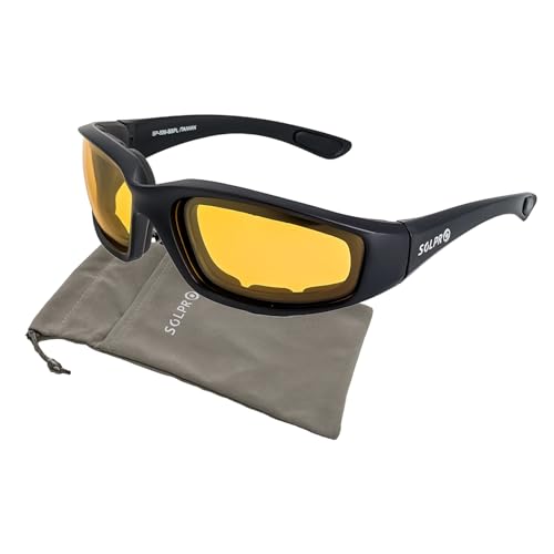 SOL PRO Night Vision Motorcycle Glasses SP-556-BYPL