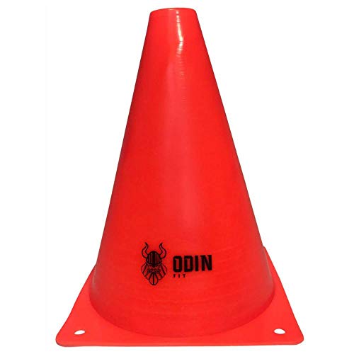 Kit 10 Cones Pequenos 15cm Laranja