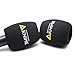 2 Pack Logo Customized on Microphone Foam Windscreens Handhold Mic Foam Covers Windshields with Logo Printed for TV Interview, Broadcast,Radio Station Microphones (Black)
