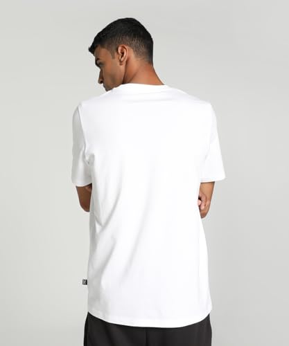 Image of Puma Men's Graphic Print Regular Fit T-Shirt