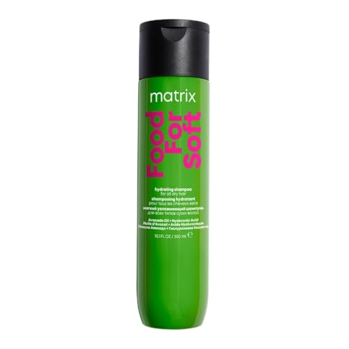 Matrix Food For Soft Hydrating Shampoo Intense Moisture and Frizz Control with Avocado Oil and Hyaluronic Acid 300ml For Dry Porous and Brittle Hair