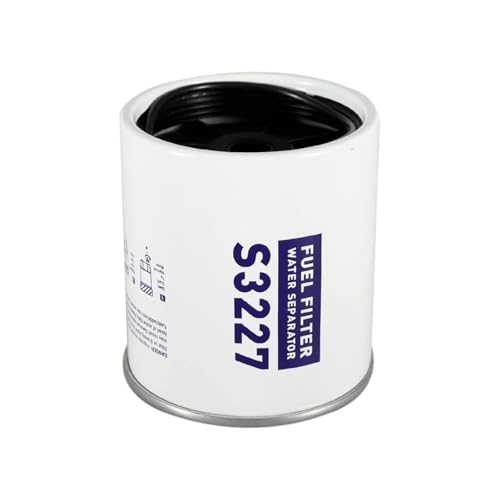 Filtro S3227 tipo spin-on para separar agua y aceite del motor 3