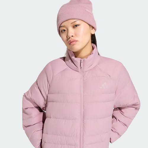 adidas Damen Essentials Packable Insulated Coat, magic mauve, XS – Ansicht 3