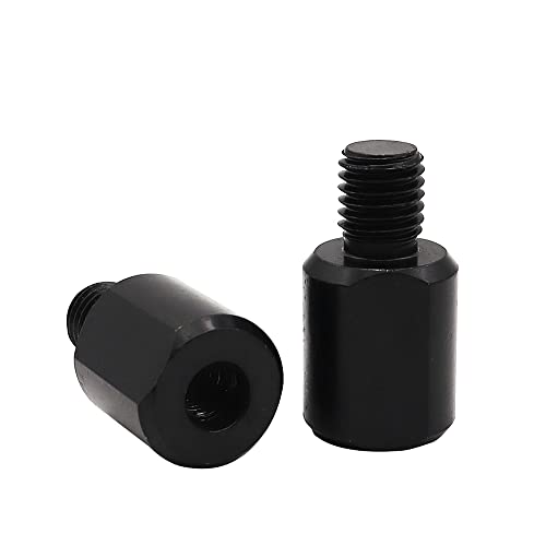 SHDIATOOL 2 Pièces Adaptateur M14 Filetage Mâle à M10 Femelle pour Meuleuse Perceuse Forage Cover