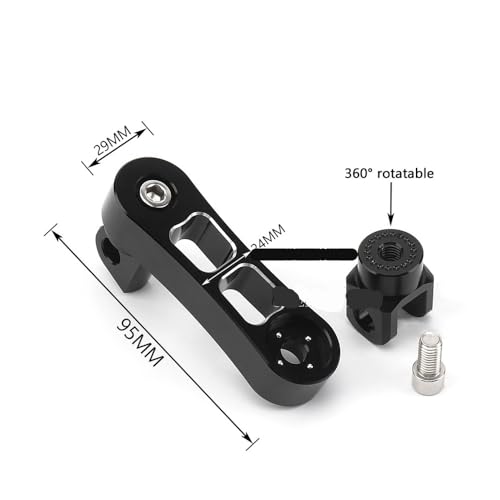 Cale-pied passager réglable pour soulager les genoux et optimiser la posture moto - 4