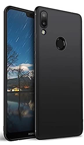 Image of Mobile Back Cover Case for Huawei nova 3i (Silicone Case|CameraProtection|Black SC1510)