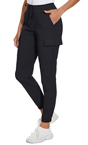 KEFITEVD Jogginghose Damen Sommer Leicht Trekkinghose Stretch Atmungsaktiv...