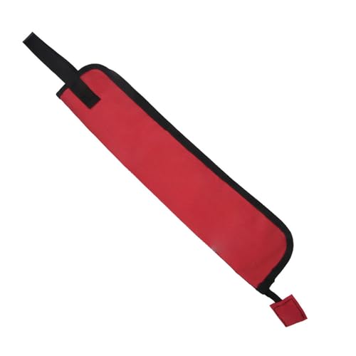 Drum Stick Case, Drum Stick Bag, Drumsticks Bag Drum Accessories, Drum Stick Holder for Mallets for Storage Hanging Bag Drumstick Portable (Red)
