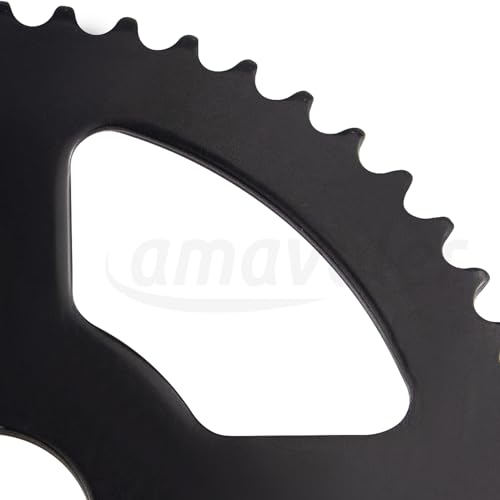 Amavoler 54T T8F 26mm Rear Chain Sprocket Aftermarket Replacement Parts Fits for 47cc 49cc Pocket Bike Mini Moto.