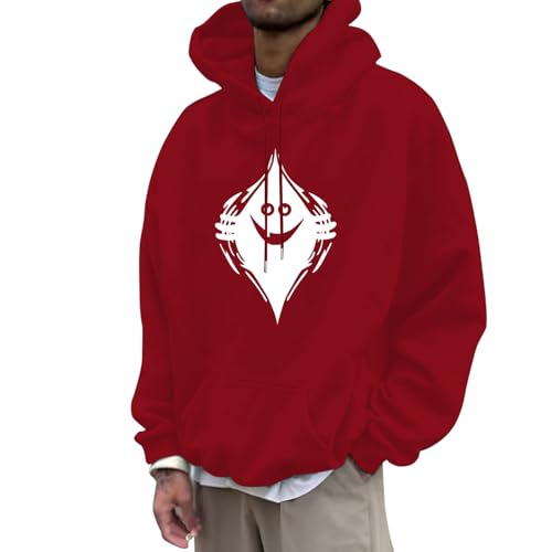 SRZYMJ Herren Weihnachtspullover Rentier Lustig 3D Hoodie Sweatshirts...