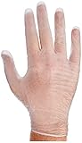 UniGloves - Guantes de vinilo sin polvo, tamaño grande