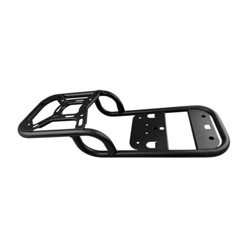 Porte-bagages arrière de moto en acier robuste avec support d'étagère rigide