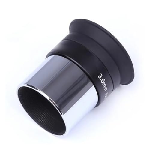 Ocular de 3,6 mm para telescopio astronómico con adaptador de 1,25 pulgadas