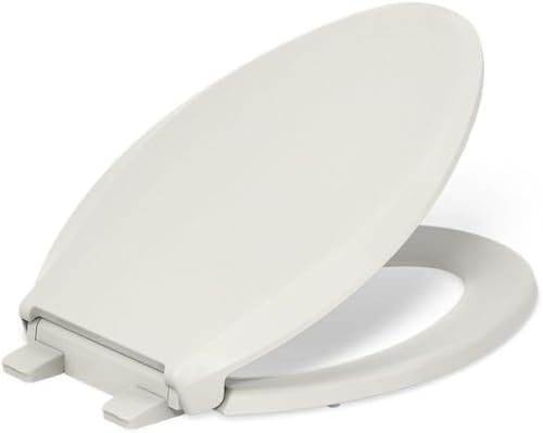 Miniatura 131 de KOHLER 4636-RL-0 Cachet ReadyLatch Asiento de inodoro alargado de cierre silencioso, color blanco