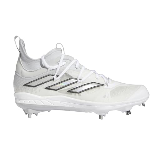 adidas Mens Adizero Afterburner 9 Nwv Baseball Baseball Sneakers Shoes - Grey - Size 6.5 M