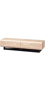 テレビ台　ログーノ  幅120 美品 白井産業 テレビ台 幅120cm 高さ36cm ナチュラルブラウン 50V型対応 木