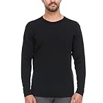 100% Merino Wool - Men's Long Sleeve Crew Shirt - Thermal Base Layer