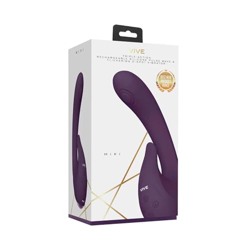 Shots Vive - Miki Pulse Wave & Flickering G-Spot Vibrator - Pink