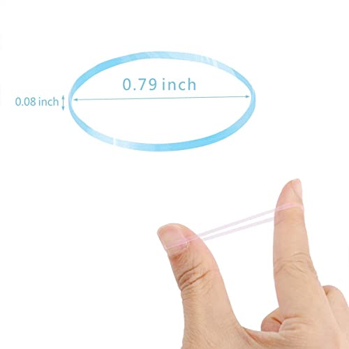 Tosamzoo Hair Loop Styling Tool , 4Pcs French Braid Tool Loop (Pink, Purple) 2Pcs Metal Stainless Steel Pin Rat Tail Comb (Black) 280 Pcs Hair Ties Mini Elastic Hair Bands #TOP2