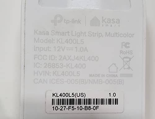 Kasa Smart Light Strip, 16.4ft WiFi (2.4GHz Required) LED Strip Works with Alexa, Google Home, High Brightness with 16 Million Colors, RGB, Grouping, Adjustable Length, Up to 25,000 Hours (KL400L5) by Kasa Smart - Image 8