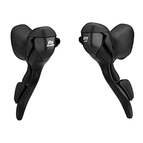 Microshift | R8 Drop Bar Shift Lever Set | 2 X 8-Speed | Shimano Compatible #TOP11